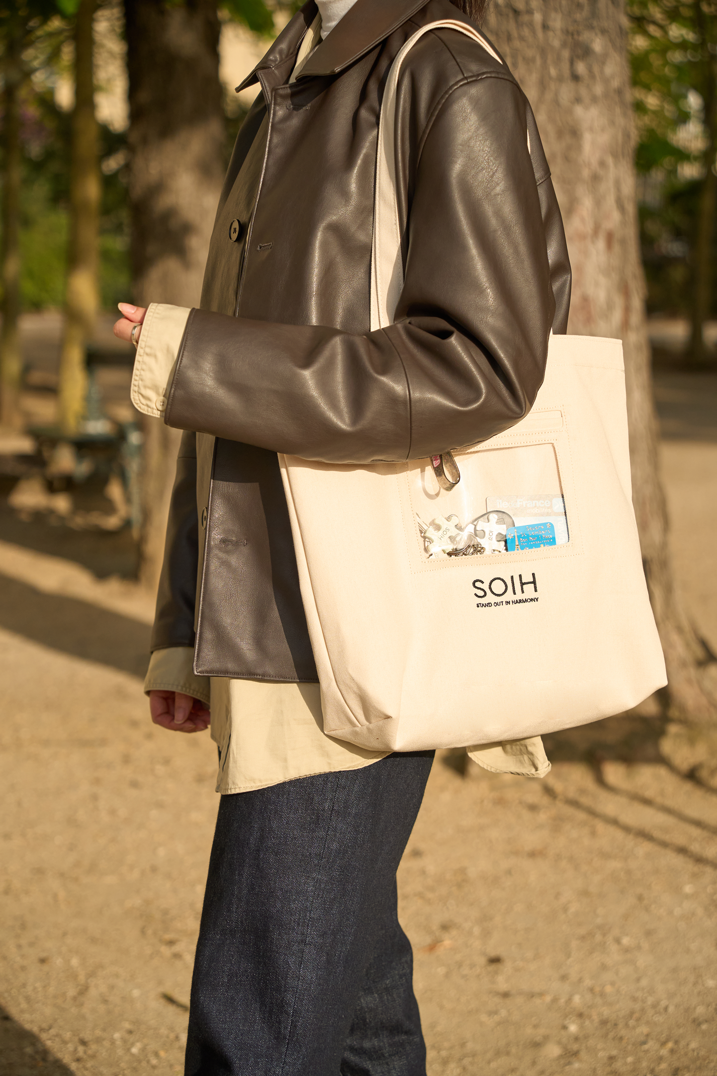 Tote bag SOIH (Beige)