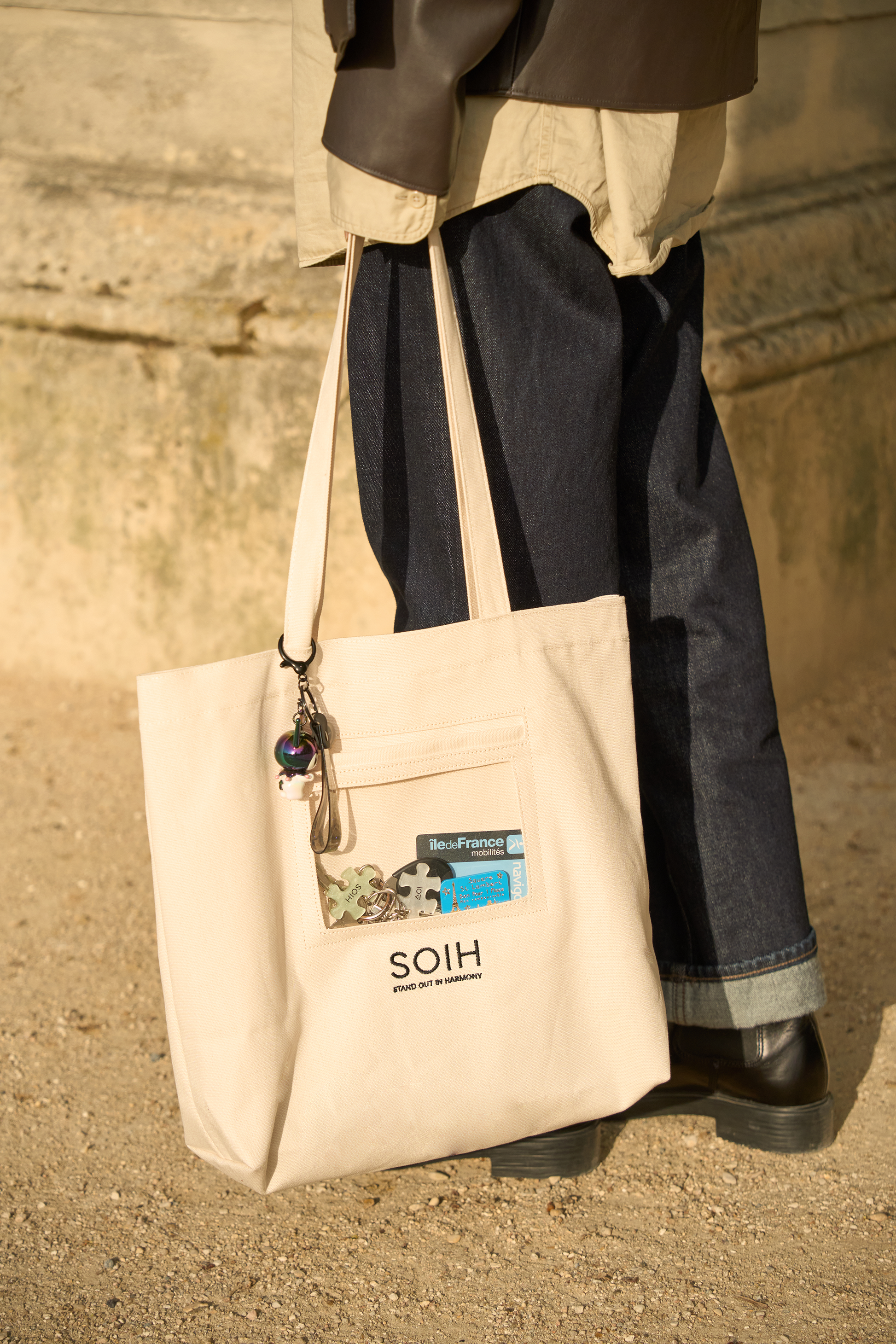 Tote bag SOIH (Beige)