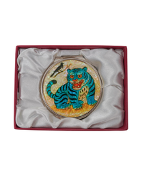 Miroir de poche « Tigre &amp; Pie »