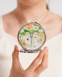 Miroir de poche « Paris in Bloom »
