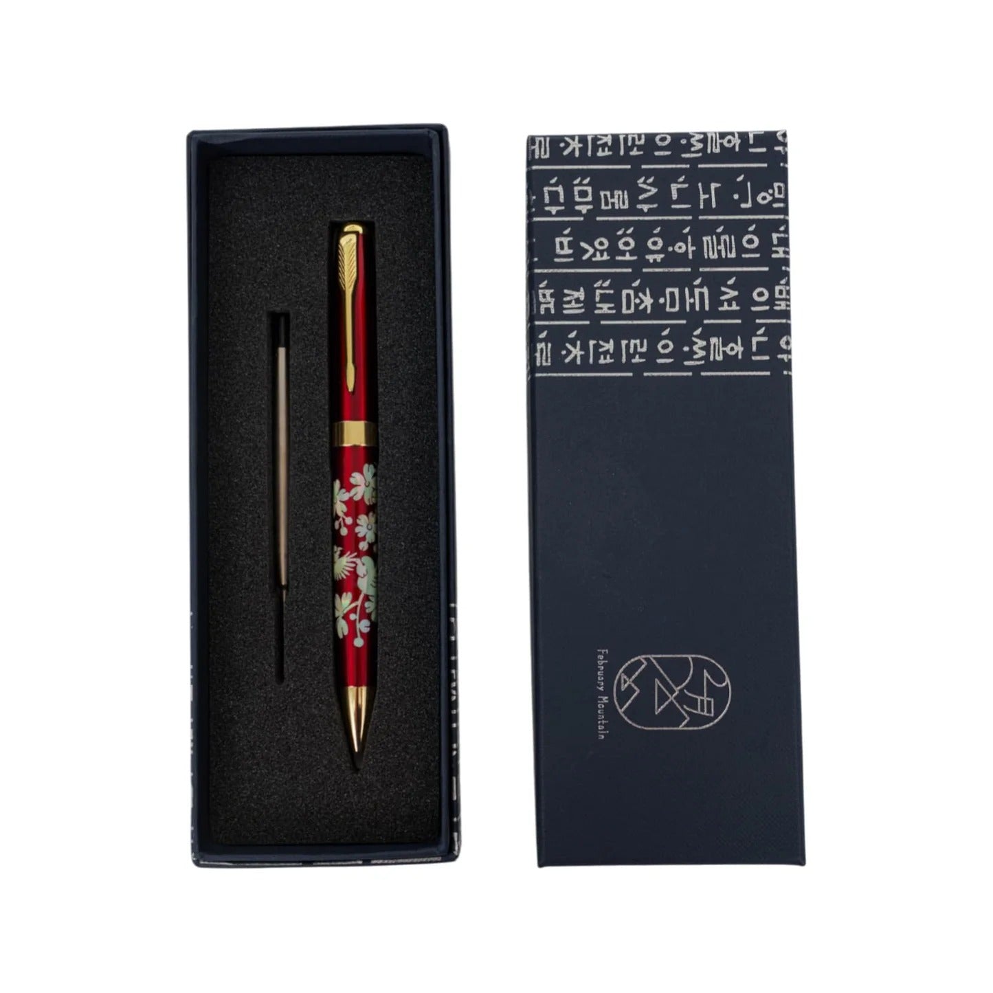 Stylo en nacre &amp; laque coréenne
