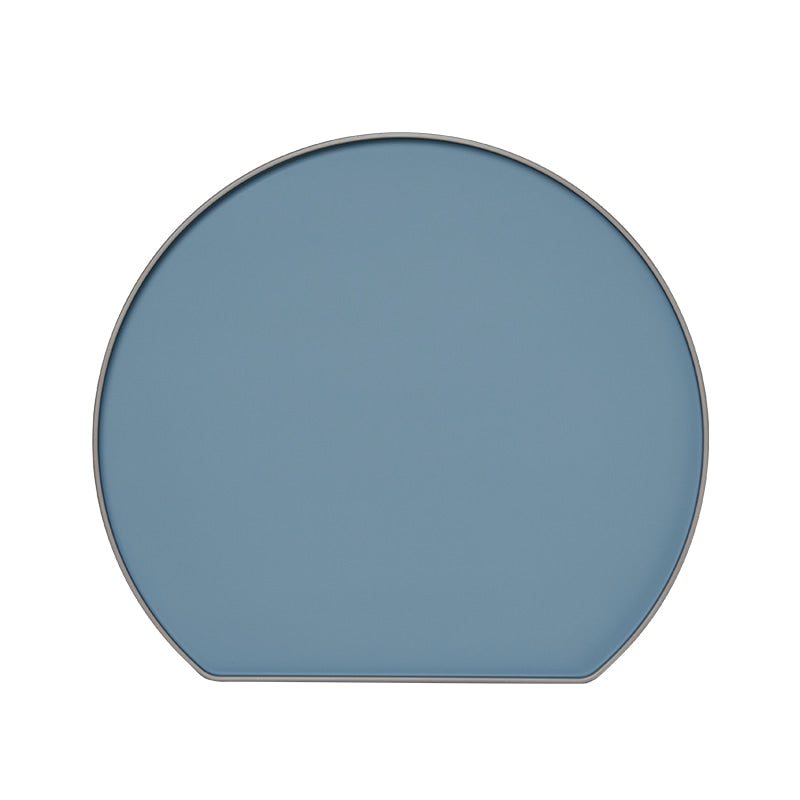 a tray - Denim Blue (Grey rim)