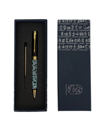 Stylo en nacre - Hangeul (alphabet coréen)