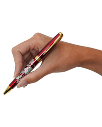 Stylo en nacre - Pivoine