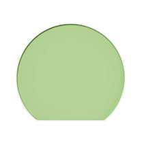 a tray - Melon (White rim)