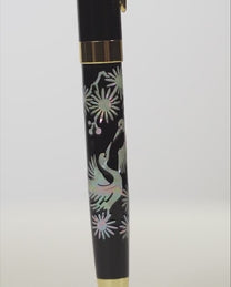 Stylo en nacre &amp; laque coréenne