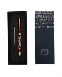 Stylo en nacre - Papillons &amp; Fleurs
