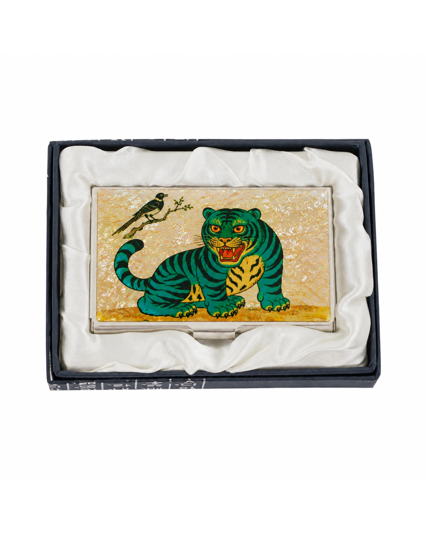 Porte-cartes « Tigre et pie »